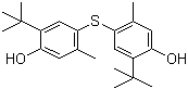 structure of CAS# 96-69-5, 4,4'-Thiobis(6-tert-butyl-m-cresol)