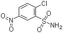 2-Chloro-5-nitrobenzenesulfonamide molecular structure (CAS 96-72-0)
