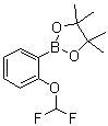 structure of CAS# 960067-33-8, 2-二氟甲氧基苯基硼酸频哪醇酯