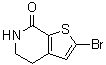 structure of CAS# 960289-03-6, 2-Bromo-5,6-dihydro-4H-thieno[2,3-c]pyridin-7-one