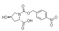 CAS # 96034-57-0, (2S,4R)-1-(4-Nitrobenzyloxycarbonyl)-4-hydroxyproline