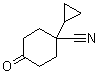 structure of CAS# 960370-97-2, 1-Cyclopropyl-4-oxocyclohexanecarbonitrile