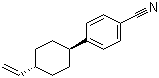 CAS # 96184-42-8, trans-4'-(4-Vinylcyclohexyl)benzonitrile, 4-(trans-4-Ethenylcyclohexyl)benzonitrile