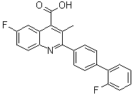structure of CAS# 96187-53-0, Brequinar