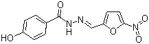 CAS # 965-52-6, Nifuroxazide, p-Hydroxybenzoic acid (5-nitrofurfurylidene) hydrazide