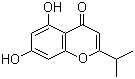 CAS # 96552-59-9, 5,7-Dihydroxy-2-(1-methylethyl)-4H-1-benzopyran-4-one