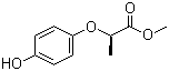 CAS # 96562-58-2, Methyl (R)-(+)-2-(4-hydroxyphenoxy)propanoate, methyl (2R)-2-(4-hydroxyphenoxy)propanoate