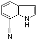 structure of CAS# 96631-87-7, 7-氰基吲哚
