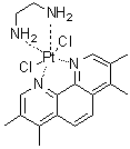 CAS # 96729-15-6, (SP-4-2)-(1,2-Ethanediamine-N,N')(3,4,7,8-tetramethyl-1,10-phenanthroline-N1,N10)-platinum(2+) dichloride