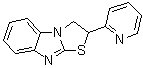 CAS # 96733-58-3, 2,3-Dihydro-2-(2-pyridinyl)thiazolo[3,2-a]benzimidazole, Wy 26769