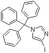 structure of CAS# 96797-15-8, 1-三苯甲基-4-碘咪唑
