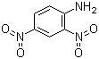 CAS # 97-02-9, 2,4-Dinitroaniline, 1-Amino-2,4-dinitrobenzene