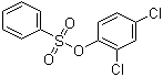 structure of CAS# 97-16-5, 2,4-Dichlorophenyl benzenesulfonate