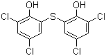 structure of CAS# 97-18-7, Bithionol