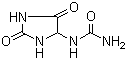CAS # 97-59-6, Allantoin, 5-Ureidohydantoin, Glyoxyldiureide, Glyoxylic diureide, Cordianine, Glyoxyldiureid, (2,5-Dioxo-4-imidazolidinyl)urea