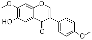 6-羟基-7,4'-二甲氧基异黄酮分子结构 (CAS 970-48-9)