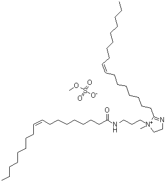 CAS 登录号：97043-72-6, (Z,Z)-2-(8-十七碳烯基)-4,5-二氢-1-甲基-1-[3-[(1-氧代-9-十八碳烯基)氨基]丙基]-1H-咪唑鎓硫酸甲酯盐
