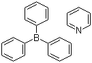 Pyridine-triphenylborane molecular structure (CAS 971-66-4)