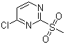 structure of CAS# 97229-11-3, 4-Chloro-2-(methylsulfonyl)pyrimidine