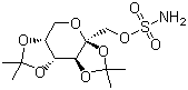 CAS # 97240-79-4, Topiramate, McN-4853, RWJ-17021, Topamax, 2,3:4,5-bis-O-(1-methylethylidene)-beta-D-fructopyranose sulfamate
