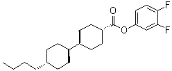 CAS 登录号：97398-74-8, (反式,反式)-4'-丁基-[1,1'-联环己烷]-4-羧酸 3,4-二氟苯基酯