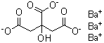 CAS # 97403-84-4, 2-Hydroxy-1,2,3-propanetricarboxylic acid barium salt (1:3)