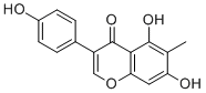 CAS # 97575-49-0, 6-Methylgenistein, 5,7-dihydroxy-3-(4-hydroxyphenyl)-6-methylchromen-4-one
