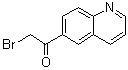CAS # 97596-07-1, 2-Bromo-1-(6-quinolinyl)ethanone