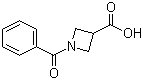 CAS 登录号：97639-63-9, 1-苯甲酰基-3-氮杂环丁烷羧酸