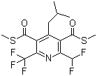 structure of CAS# 97886-45-8, 氟硫草定