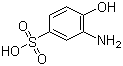 2-Aminophenol-4-sulfonic acid molecular structure (CAS 98-37-3)