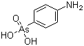 structure of CAS# 98-50-0, 4-氨基苯胂酸