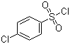 4-Chlorobenzenesulfonyl chloride molecular structure (CAS 98-60-2)