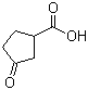 CAS # 98-78-2, 3-Oxocyclopentanecarboxylic acid, 3-Oxo-1-cyclopentanecarboxylic acid