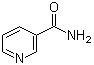 Nicotinamide molecular structure (CAS 98-92-0)