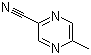 CAS # 98006-91-8, 5-Methylpyrazine-2-carbonitrile, 2-Cyano-5-methylpyrazine, 2-Methylpyrazine-5-carbonitrile, 5-Methyl-2-cyanopyrazine