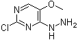 structure of CAS# 98021-95-5, 2-氯-4-肼基-5-甲氧基嘧啶