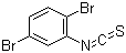 2,5-Dibromophenyl isothiocyanate molecular structure (CAS 98041-67-9)