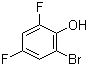 CAS # 98130-56-4, 2-Bromo-4,6-difluorophenol