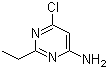 structure of CAS# 98134-36-2, 4-氨基-6-氯-2-乙基嘧啶