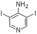 structure of CAS# 98136-86-8, 3,5-Diiodopyridin-4-amine