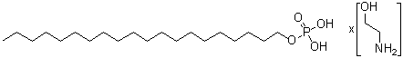 CAS # 98143-45-4, 1-Eicosanol, phosphate, compd. with 2-aminoethanol