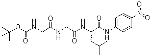 CAS # 98210-71-0, N-[(1,1-Dimethylethoxy)carbonyl]glycylglycyl-N-(4-nitrophenyl)-L-leucinamide