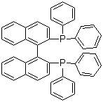CAS # 98327-87-8, (+/-)-2,2'-Bis(diphenylphosphino)-1,1'-binaphthyl, 2,2'-Bis(diphenylphosphino)-1,1'-binaphthyl, (+/-)-BINAP