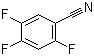 structure of CAS# 98349-22-5, 2,4,5-三氟苯腈