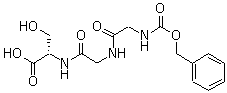 CAS 登录号：98352-76-2, N-[N-[N-[(苯基甲氧基)羰基]甘氨酰]甘氨酰]-L-丝氨酸