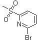 structure of CAS# 98626-92-7, 2-Methylsulfonyl-6-bromopyridine