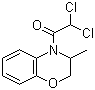 CAS # 98730-04-2, Benoxacor, 4-(Dichloroacetyl)-3-methyl-3,4-dihydro-2H-1,4-benzoxazine