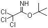 structure of CAS# 98946-18-0, tert-Butyl 2,2,2-trichloroacetimidate