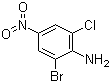 CAS # 99-29-6, 2-Bromo-6-chloro-4-nitroaniline